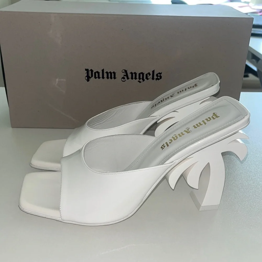 PALM ANGELS PALM BEACH MULE NWT NEVER WORN MAKE OFFERS 🌴🌴🌴🌴 - Picture 1 of 6